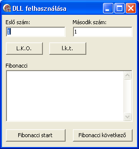 A mi esetünkben most a legegyszerűbb a lefordított DLL állományt oda átmásolni, ahova az alkalmazásunkat menteni fogjuk és ahol létrejön majd az alkalmazásunk EXE fájlja (tehát ahonnan betöltődik az