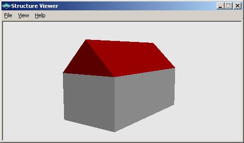 b, Megjegyzés: A ház alját elhanyagoltam ;a ház téglatest alakú lesz Vertex -2,0,4 Vertex 2,0,4 Vertex 2,0,-4 Vertex -2,0,-4 Vertex -2,3,4 Vertex 2,3,4 Vertex 2,3,-4 Vertex -2,3,-4 Face 4,7,3,0 Face