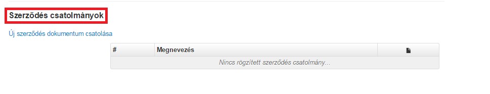 A szerződéses adatokat később is szerkeszthetjük,a illetve szerződésmódosítást is rögzíthetünk. gombbal. Több szerződést, 4.