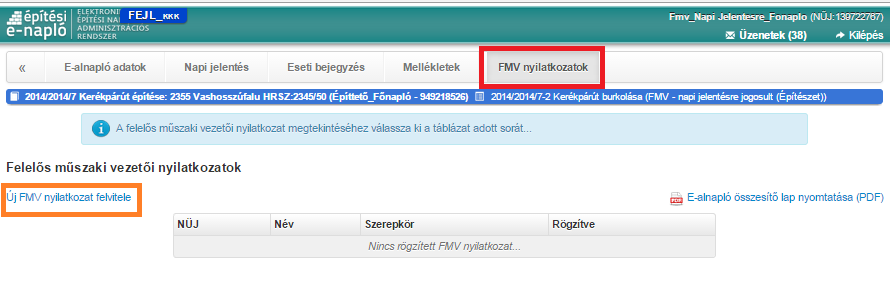 12. Munkaterület visszaadása A munkaterület visszaadása a 7. pontnál ismertetett folyamat inverzével történik. 1.