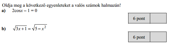 a) A módusz miatt az egyik hiányzó szám a 4-es. Tehát az eddigi adataink: 3, 4, 4, 7, x. Egy ismeretlen számunk van, amit a megadott átlaggal kell kiszámolnunk.