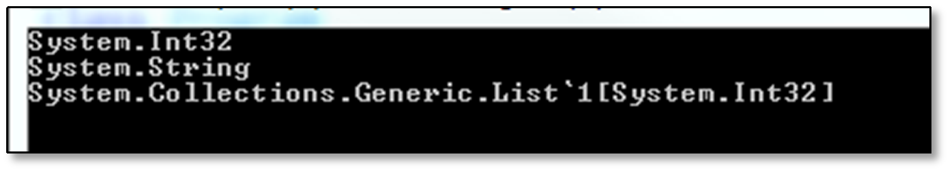 17. Az Objektum osztály mint ős Próbáljuk ki a függvényt néhány egyszerű típusra: int a=2; string b="hello"; List<int> l = new List<int>(); tipusa(a); tipusa(b); tipusa(l); A kiírások az alábbiak