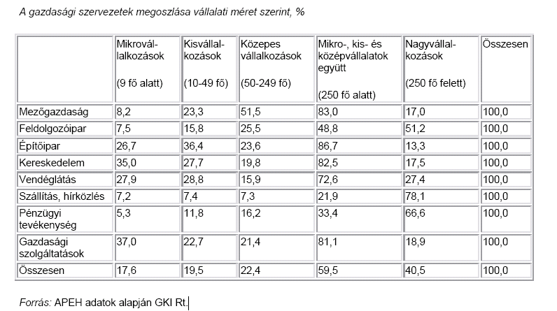 (Viszt Erzsébet, 211) A rendszerváltás óta hivatalban lévő gazdasági minisztériumok mindig is törekedtek arra, hogy lendületet adjanak e szektornak.