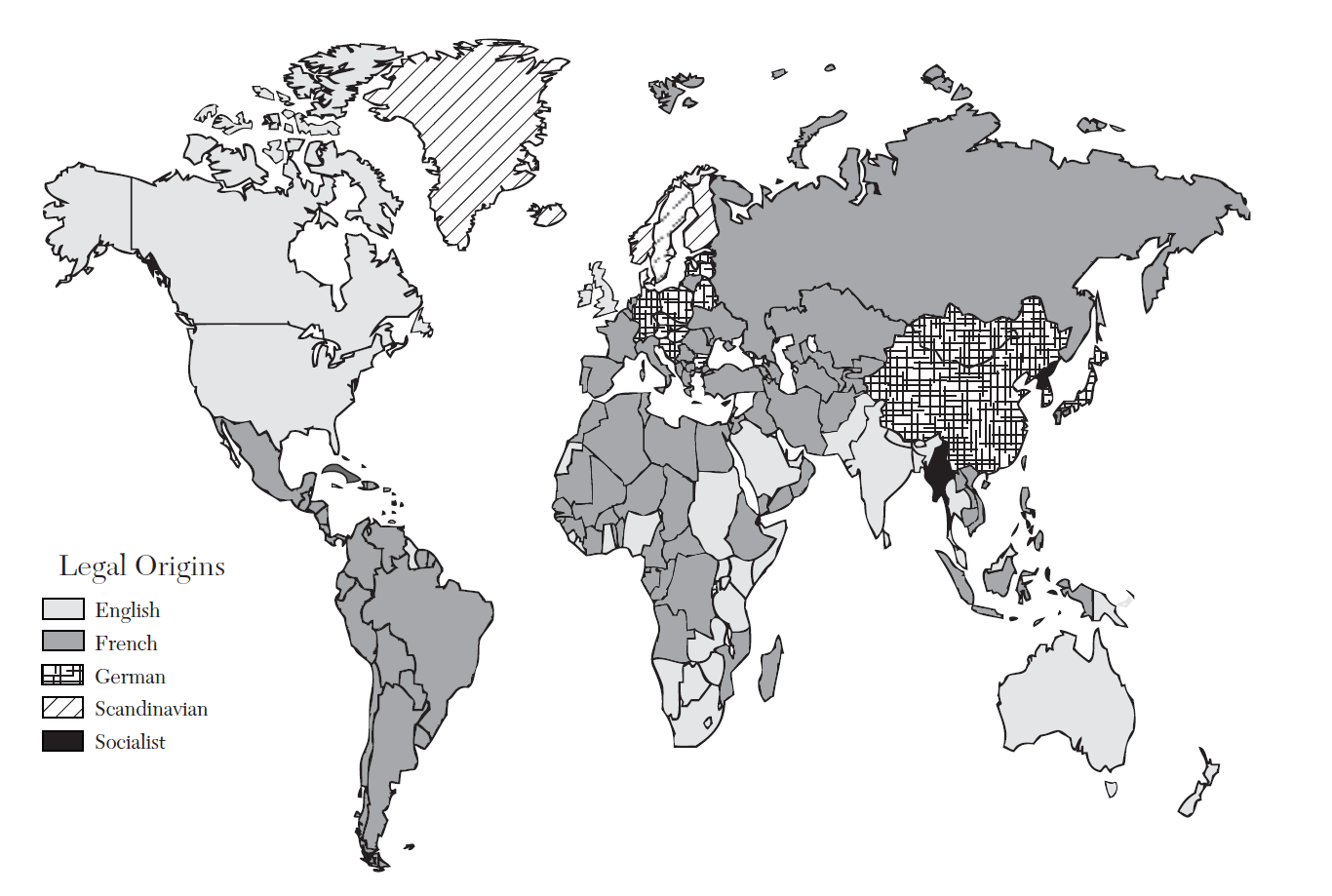 3.Szabályozási alternatívák és jogrendszerek Az elmúlt két évtizedben jelentıs mértékben megváltozott a szabályozás globális térképe.