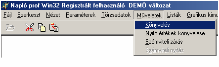 Törzsek 4.8 26 Adótáblák Ebben a menüpontban találkozhatunk a személyi jövedelem adó esetén használatos adótáblával. 5 Műveletek 5.