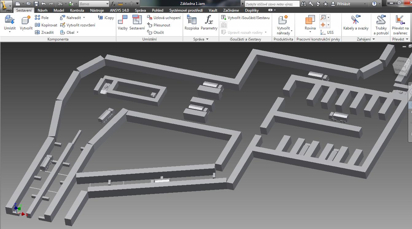 There are more options how to do that. It is possible to use ANSYS DesignModeler, or any CAD system because of ANSYS Workbench platform compatibility.