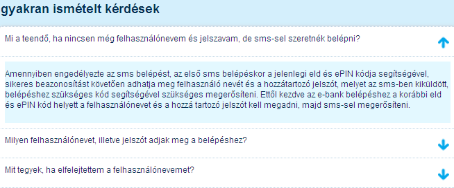 7.1 súgó használata A Súgó célja az e-bank használatának megkönnyítése. A Súgó képernyő szinten nyújt támogatást a megjelenített információk értelmezésében és a kitöltendő adatok megadásában.