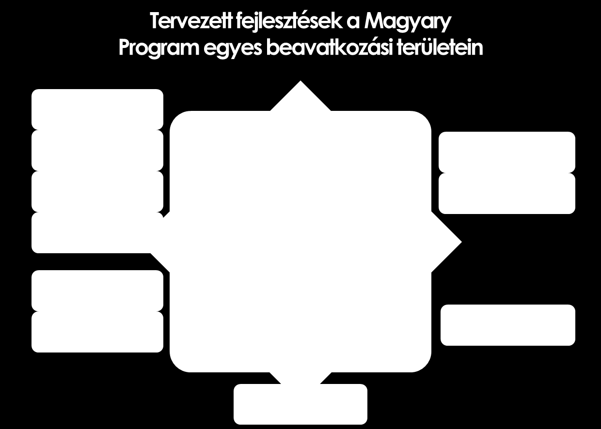 3 Helyzefelmérés Jelen tanulmányban az önkormányzat által a Magyary Program egyes beavatkozási területein vállalt feladatok közül (sötétszürke) a 2.