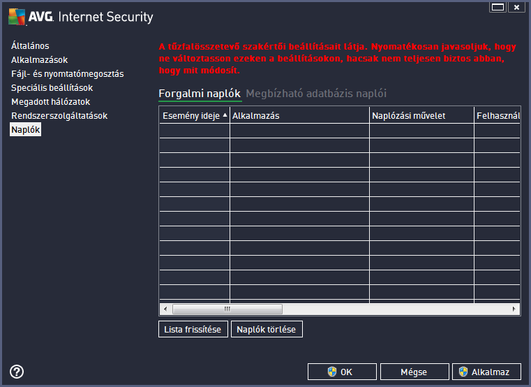 Bezárás a gomb lenyomásával visszatérhet a AVG Internet Security 2013 fő ablakhoz 13.6.