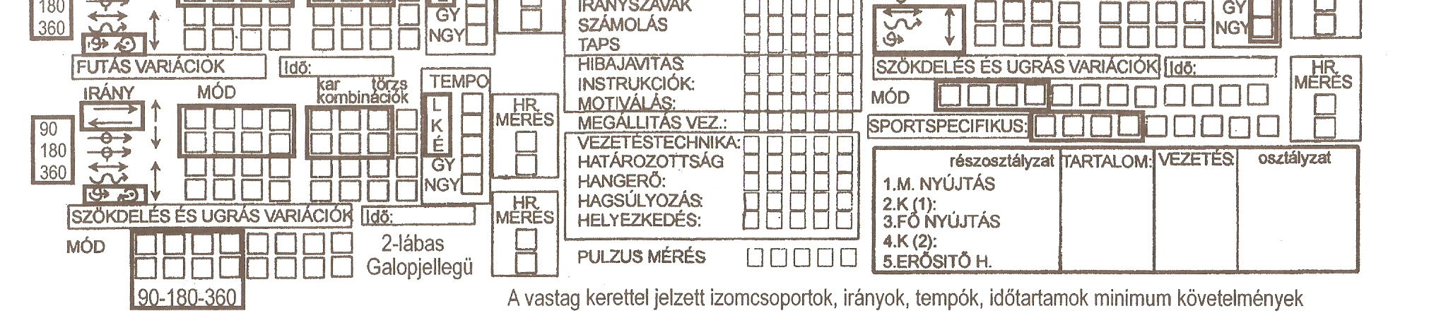 5. 6. Erősítő hatású gyakorlatok ideje: 1 2 perc CÉL: lokális keringés fokozás, hőtermelés a felső végtag és a törzs izmaiban.