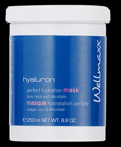 Hyaluron anti-aging multifunkcionális lifting maszk A Wellmaxx hyaluron perfekt maszk garantálja a nedvesség visszapótlását és a tartós hidratáltságot a bőrnek.