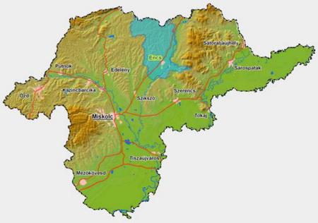 egyesítése után. Boldogkőváralja Község Helyi Esélyegyenlőségi Programja a) Borsod-Abaúj-Zemplén megye A megye területe: 7.247 km 2, lakónépesség száma: 734.