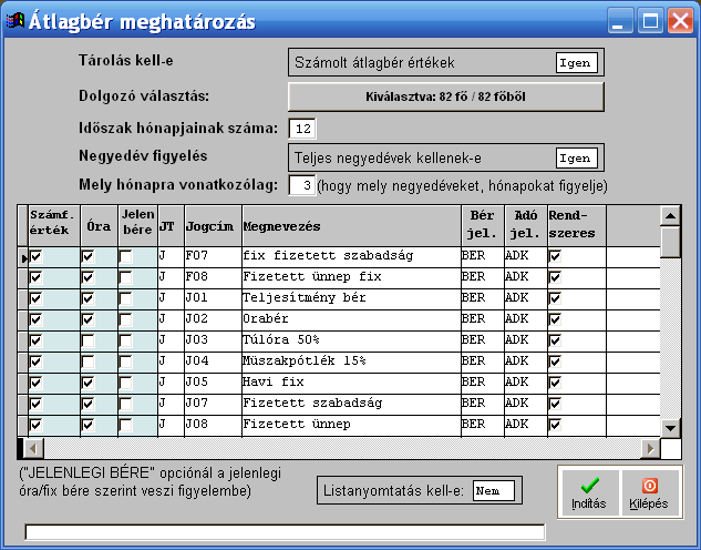 A program a bér-idı bizonylatokból (ez általában a Levonások automatikus ) veszi ki az utalandó összegeket, melyek általában elıjegyzésként vannak a dolgozóhoz felvéve és automatikusan képzıdnek.