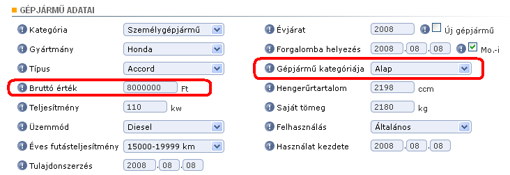 2. A KGFB, illetve casco menüpontba beépített folyamat A gépjármű kiegészítő biztosítások minden esetben egy meglévő, vagy folyamatban lévő KGFB, illetve casco gépjármű biztosításhoz kapcsolódnak.