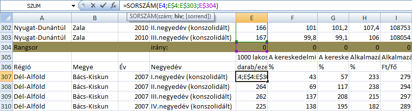 megoldások közül kiválogassuk az egyáltalán helyesnek minősülőket (vagyis azokat, melyek nem sértik a korlátozó feltételeket), ill.