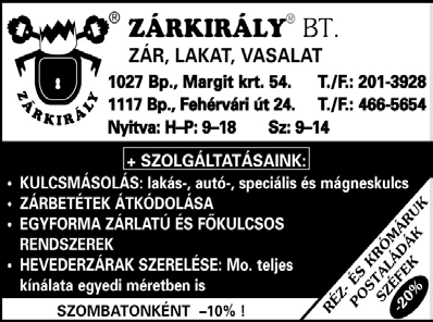 10 HIRDETÉS ÚJBUDA 2006. MÁJUS 17. LAKÁS, INGATLAN, GARÁZS SASADON, Sashegyen és a Villányi út mellékutcáiban keresünk ügyfeleink részére csendes, világos lakásokat, házakat.