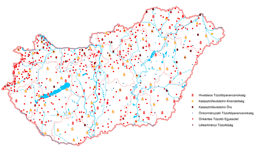 2012. évben: 3831, vonulást hajtottak végre, ami az összes eset 5,5%-a. (Nagyon sok volt a szabadtéri tűzeset.) 2013. évben: 2762 vonulást hajtottak végre, ami az összes eset 5%-a.