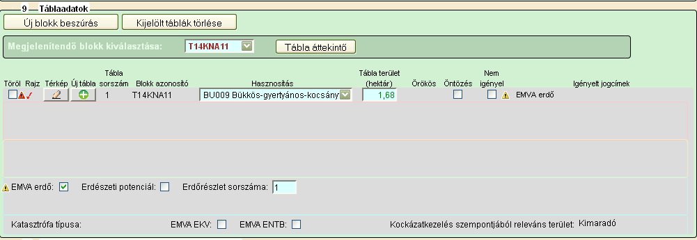 második évben (2013-ban) is fel kell vezetni az egységes kérelemben! Ha a megvalósított kiegészítő intézkedés maradéktalanul kifizetésre került az első kifizetési kérelem alapján hozott (2012.