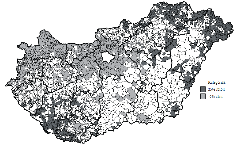 A gyengén fejlődő kistérségekre egészségügyi szempontból is fel kell hívni a figyelmet.