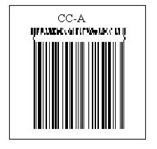 Forrás: Kulcsár, 2003b 12. ábra. QR kód A 2D-s és a hagyományos kód kombinációjából alakult ki a kompozit vonalkód (13. ábra). A 2D komponens önmagában nem értelmezhető.