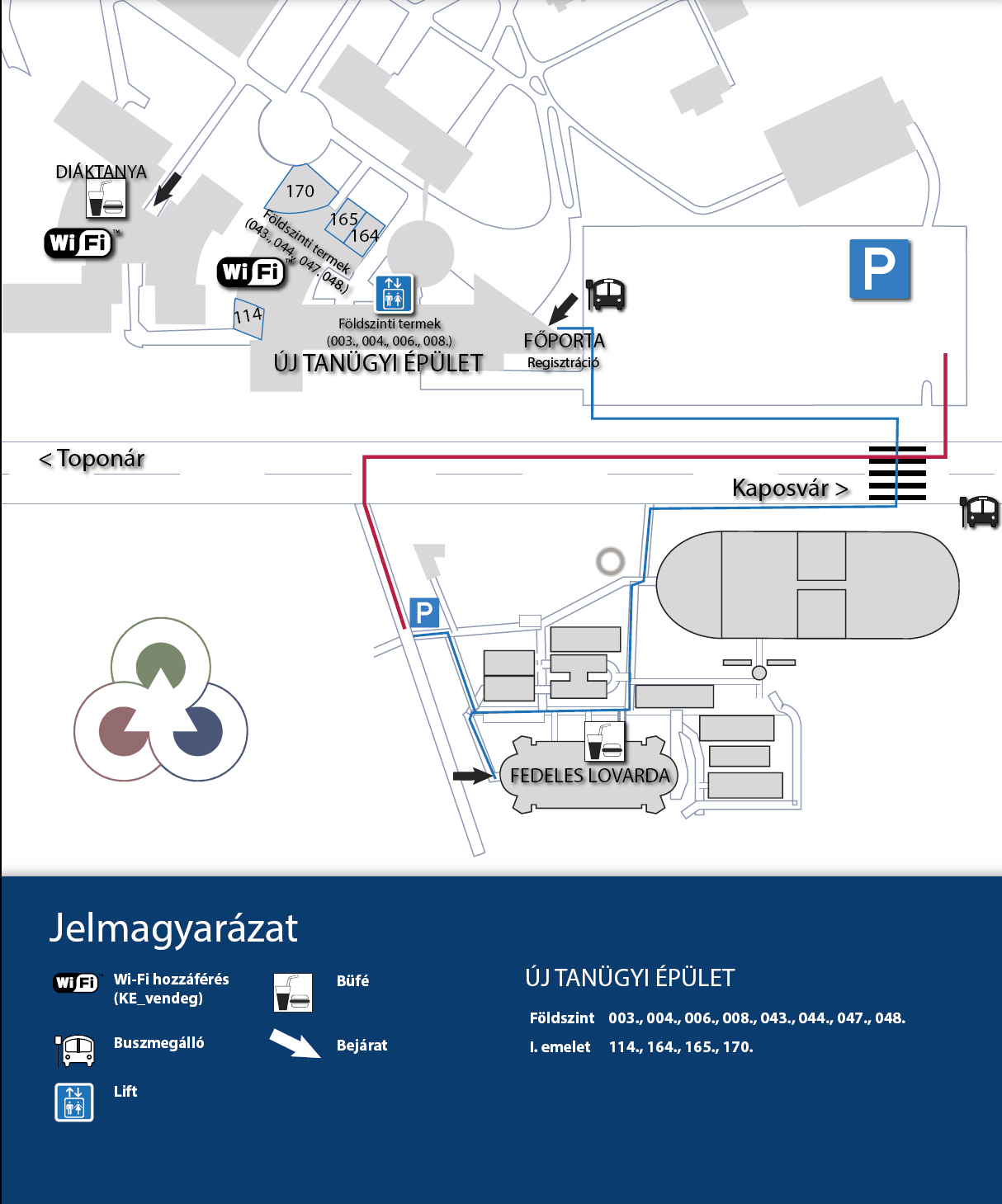 Helyszín Kaposvári Egyetem 7400 Kaposvár, Guba Sándor utca 40. Megközelíthetőség: http://www.mrtt.