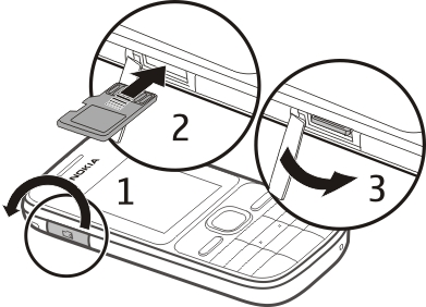 Használatbavétel 9 A memóriakártya behelyezése Ehhez a készülékhez kizárólag Nokia által jóváhagyott, kompatibilis microsd-kártya használjunk.