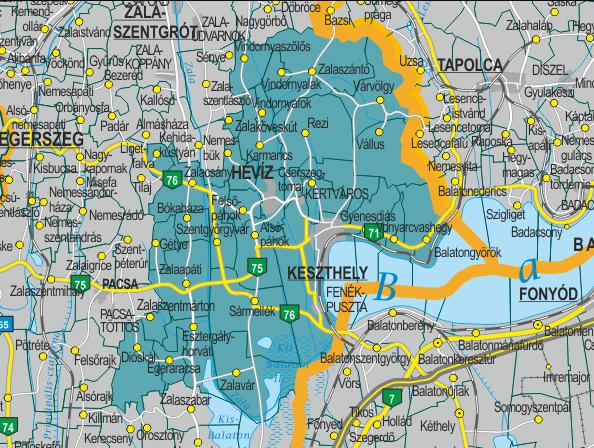 Területe 535,93 km², népessége 49 384 fő, népsűrűsége pedig 92 fő/km² volt 2013 elején. 2013. július 15-én két város (Keszthely és Hévíz) és 28 község tartozott hozzá.