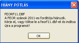 MUN v11.0125 Leírás a MunBér11 program 0125-ös verziójához Mielőtt elindítják a programot kérjük (a szokásos módon mentsenek) a mun11w mappában.