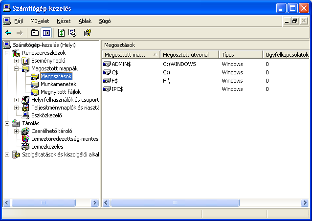 Windows XP : www.pszfsalgo.hu, : radigyorgy@gmail.com, : 30/644-5111 nem, akkor hagyjuk szabadon. Utóbbi esetben a többi felhasználó csak olvasási joggal fér hozzá a megosztott erıforrásunkhoz.