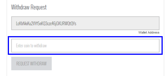 3. Pénztárca cím csatolása. A cím, ahová a LEOxChange a KRIPTO-VALUTÁT küldi. 4.