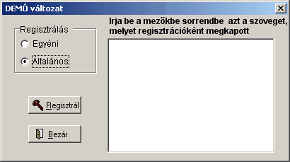 5 Infotéka Kontir Ekkor a következő ablakot kapjuk: Kattintsunk a <Regisztrál> gombra, ha ezt megtettük, akkor a következő ablakot kapjuk: A kezdő lépések elvégzése során válasszuk ki az általános