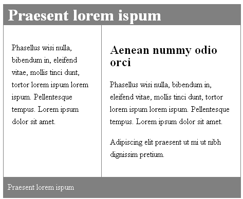 6.CSS 91. oldal A HTML szerkezet kialakításánál alapvetően a fentről lefelé, azon belül balról jobbra haladó tervezést érdemes követni.