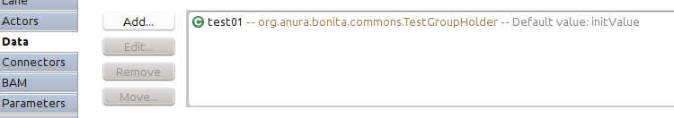 A Form designer használata 3-1. Programlista: TestGroupHolder.java 1 package org. anura. bonita. commons ; 2 3 import java. i o. S e r i a l i z a b l e ; 4 import java. u t i l.