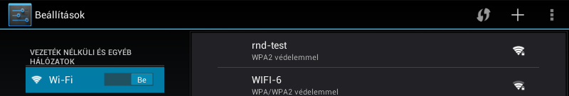 36 BEÁLLÍTÁSOK Csatlakozás a Wi-Fi hálózathoz manuális hálózati beállításokkal Pipálja ki a haladó opciók megjelenítéséhez Eredeti beállítások 1.