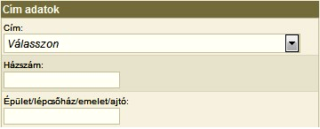 Indítható funkciók: Új üzemeltető rögzítése (Új üzemeltető) Kijelölt üzemeltető szerkesztése (Módosít) Kijelölt üzemeltető törlése (Törlés) Új üzlet rögzítése az üzemeltetőhöz (Új üzlet rögzítése)