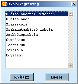 Bóra - Munkaügyi-, bér-és SZJA elszámoló rendszer 17 A program ellenőrzi, a TAJ-szám és az adószám érvényességét, valamint, hogy az adószám és a születési dátum egymásnak megfelel-e Az iskolai