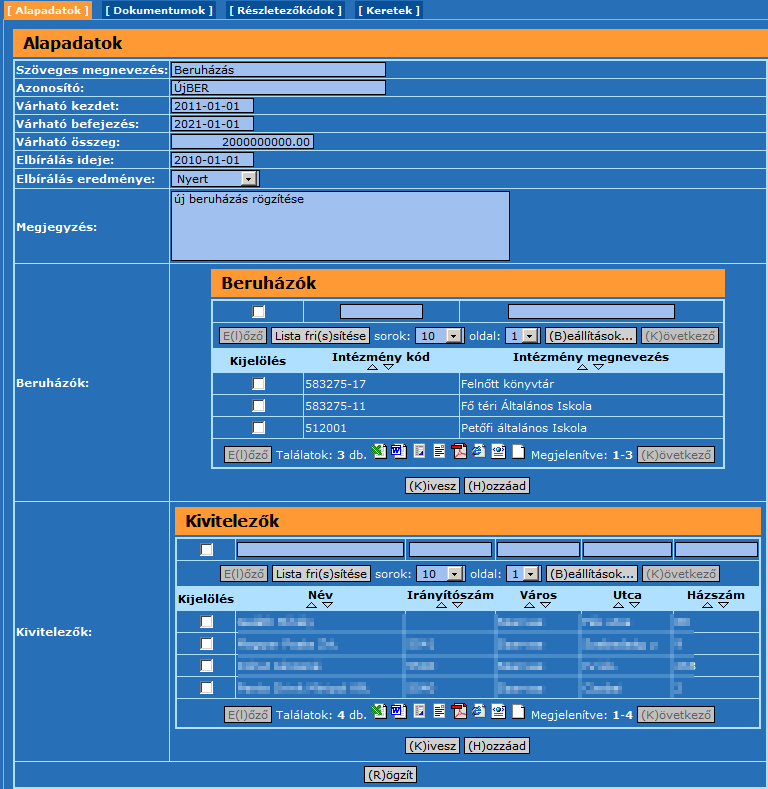 ENIKŐ-modul Az ENIKŐ-modul a KASZPER-modulban rögzített közüzemi számlák, és az abból készült utalványrendeletek pénzügyi adataira alapozva a számlákon részletezett fogyasztási értékek és a hozzájuk