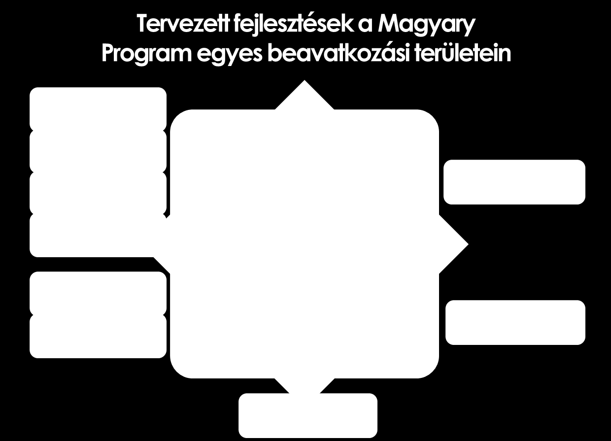 3 Helyzetelemzés Jelen tanulmányban az Önkormányzat által a Magyary Program egyes beavatkozási területein vállalt feladatok közül (sötétszürke) a 3.