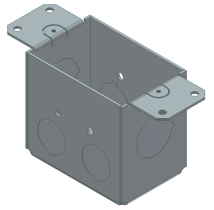 CAD-tankönyv 4.3. ábra. Két példa a lemezekből kialakított alkatrészekre 4.3. Az alkatrész-modellezés fejlesztési irányai Hagyományos modellezés.