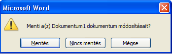 Ha befejeztük a munkát, bezárhatjuk a bemutatót a Fájl szalag Bezárás utasításával (File > Close).