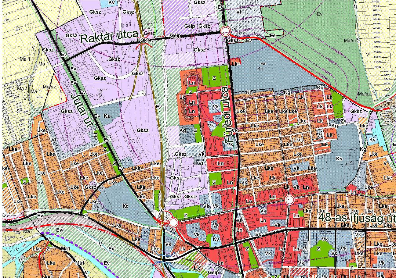 KAPOSVÁR MEGYEI JOGÚ VÁROS - INTEGRÁLT TELEPÜLÉSFEJLESZTÉSI STRATÉGIA IV. Keleti iparterület akcióterület IV.1.