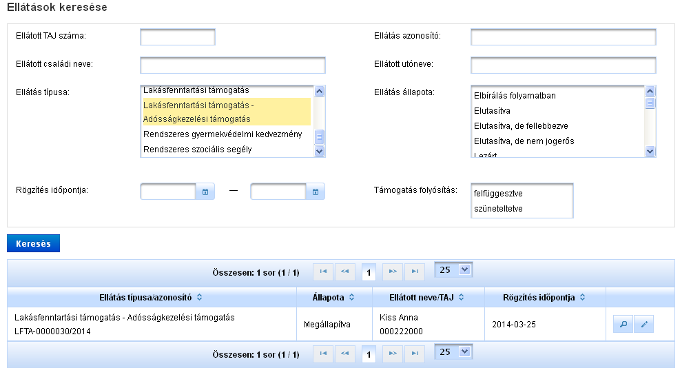 4 Lakásfenntartási támogatás adósságkezelési támogatás módosítása / ellátás lezárása 4.