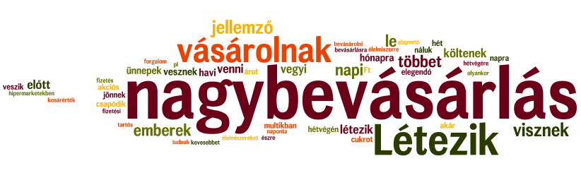 Úgy látom, válogatás nélkül vásárolnak az emberek, főleg ünnepek előtt, amikor egy-két napra bezárnak a boltok.