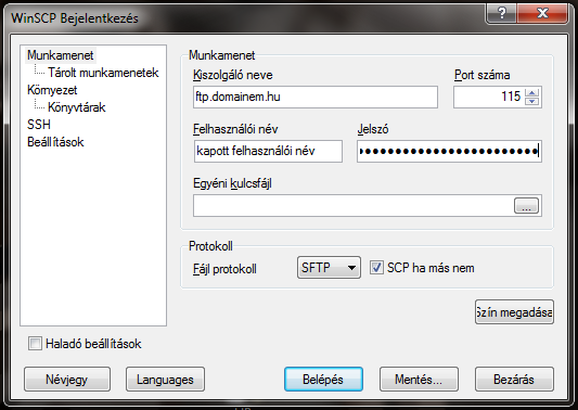 WinSCP SCP,