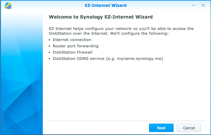 F e je ze t A Synology NAS eszköz elérése az 7.