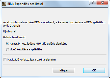 ArchiCAD modell mentése BIMx 3D modellként ArchiCAD modell mentése BIMx 3D modellként 1.