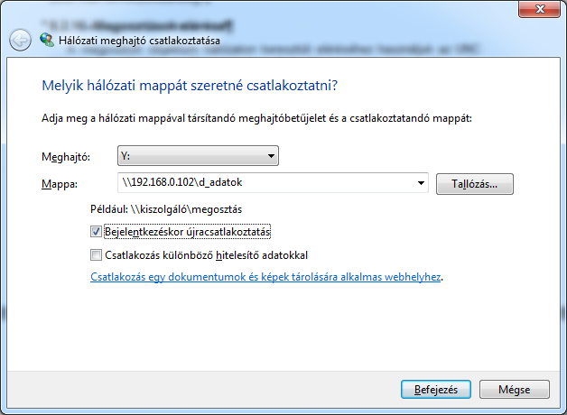 Fájlrendszerek tulajdonságai 109 tott mappa eléréséhez a következő formula használható: \\gépnév\megosztott mappa.