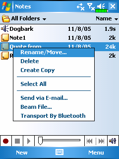 Notes: Capturing Thoughts and Ideas Quickly capture thoughts, reminders, ideas, drawings, and phone numbers with Notes. You can create a written note or a recording.