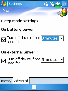 3. A készülék automatikus kikapcsolásához bizonyos idı után ( Sleep mode ) funkció