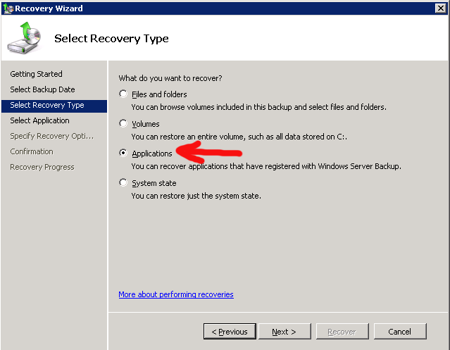 WINDOWS SERVER 2008 R2 Ha ez megvan, akkor mentsük le a Hyper-V gépek állományait (mindet) tartalmazó egész kötetet, majd nézzük meg, hogy ezután,